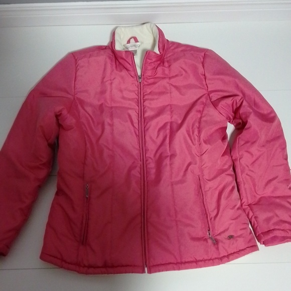 Northern reflections beautiful  pink spring coat . Soft interior. like new. - Picture 1 of 5